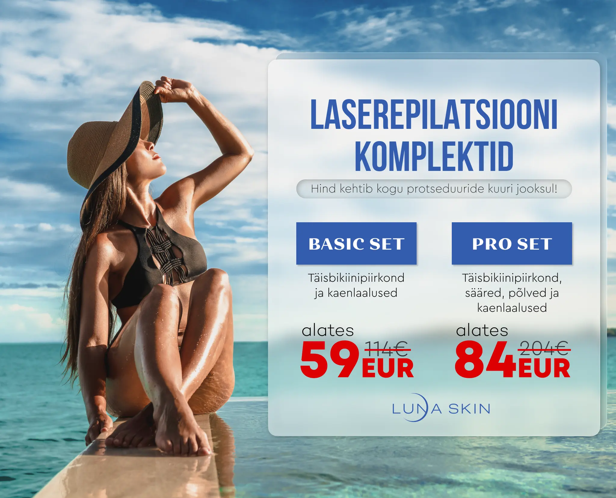 Laserepilatsiooni komplektid Tallinnas