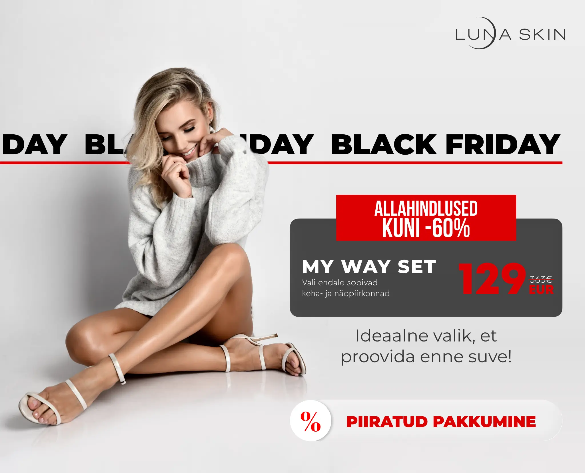 Laserepilatsiooni komplekt My Way Set